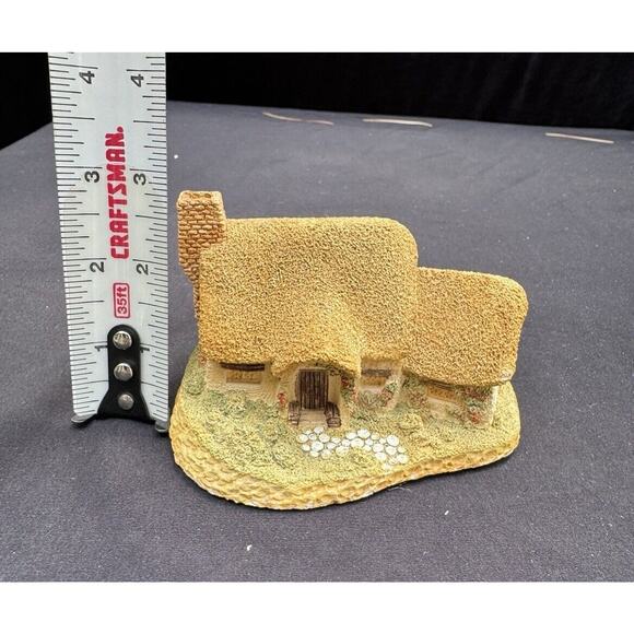 Vtg David Winter Rose Cottage Hand Made Hand Painted John Hine Studios 1980 -DW5 - Picture 4 of 8